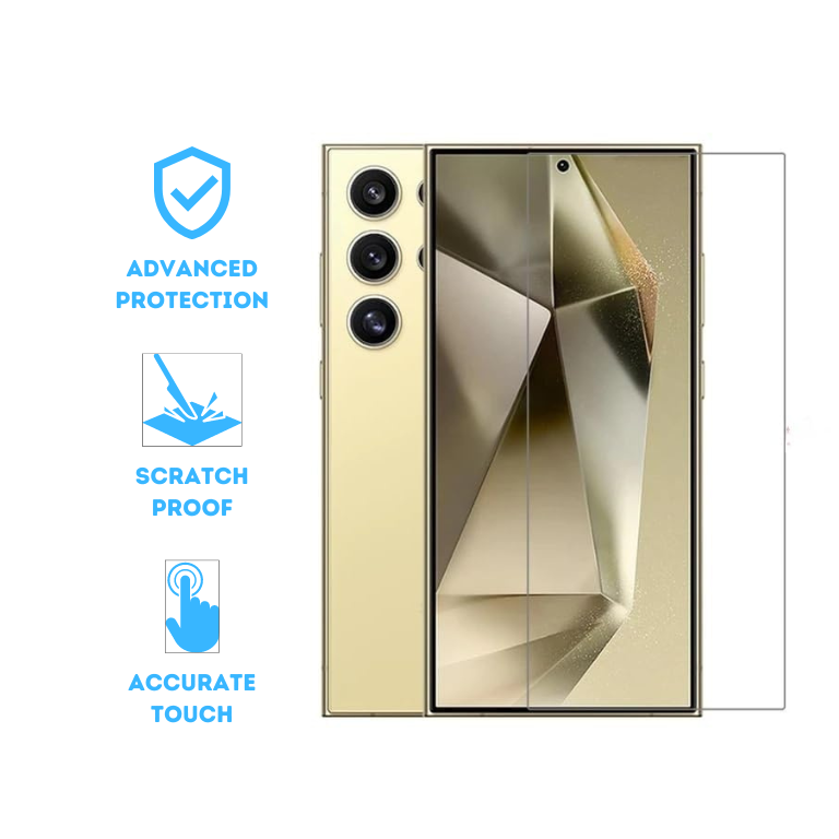 Samsung Galaxy Black Edges Tempered Glass