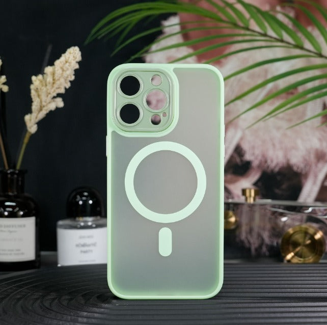 Apple iPhone MagSafe Cases - Neon green